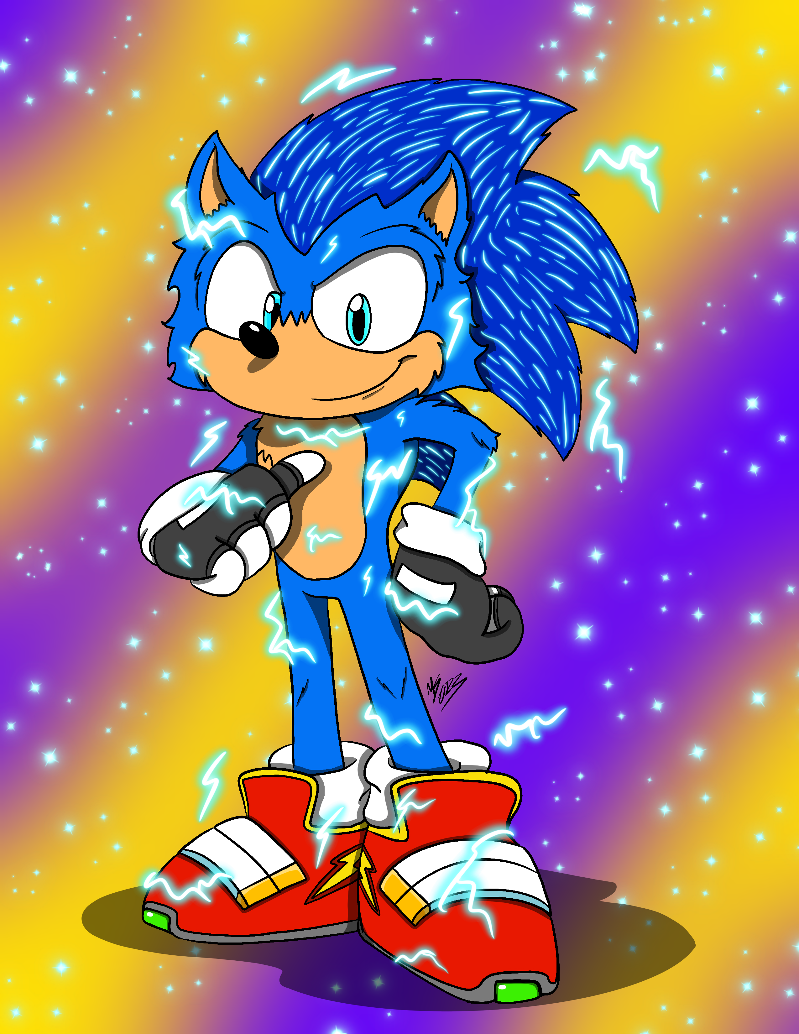 Colors Live - Majin Sonic Redisign by CyRy1029