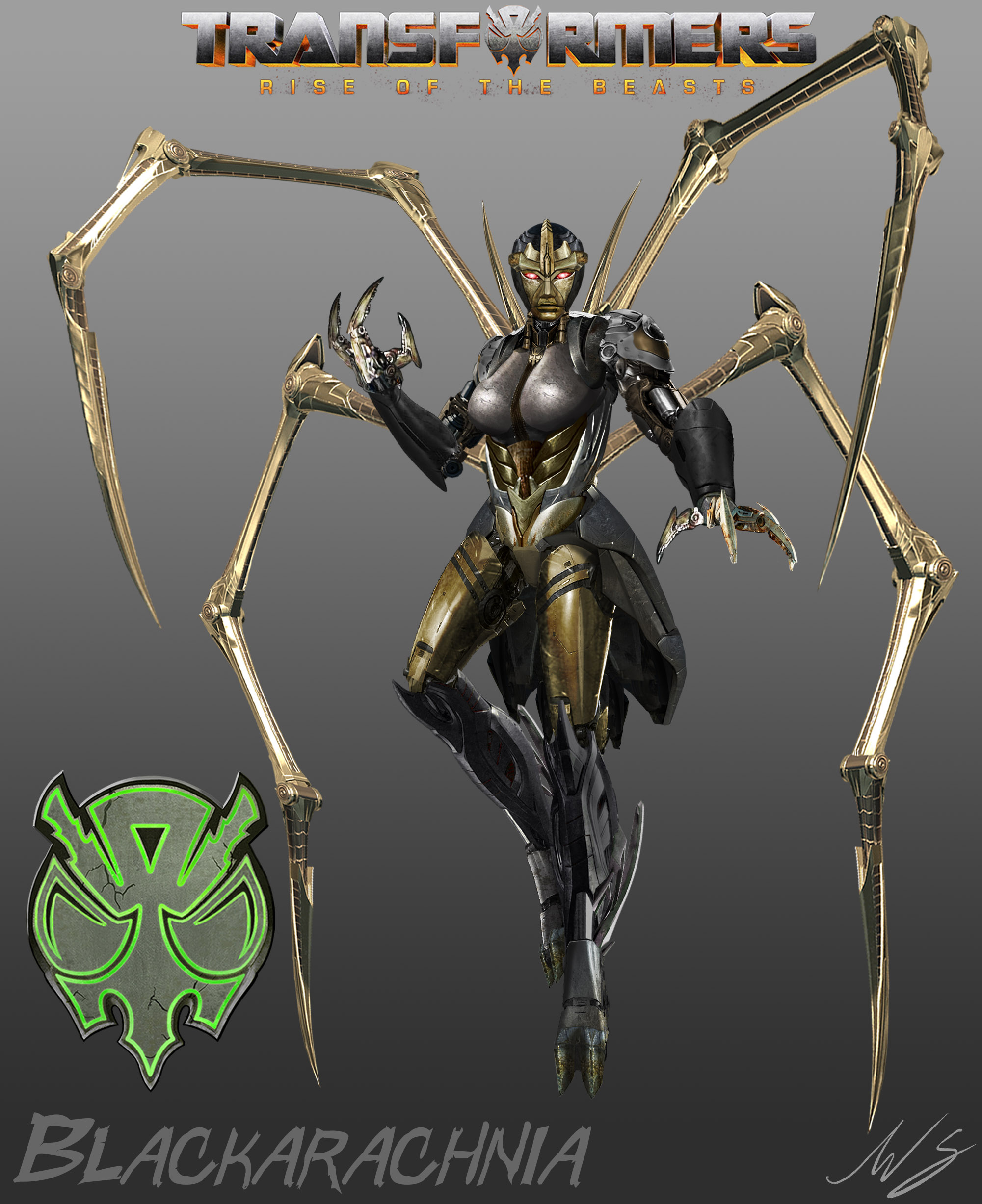 ROTB - Blackarachnia (Robot Mode) by Prime-101 on DeviantArt